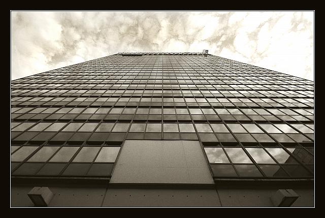 looking up
